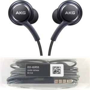 Stereo Headphones w/Microphone for Samsung Galaxy S8 S9 S8 Plus S9 Plus Note 8 Designed by AKG - 100% Original